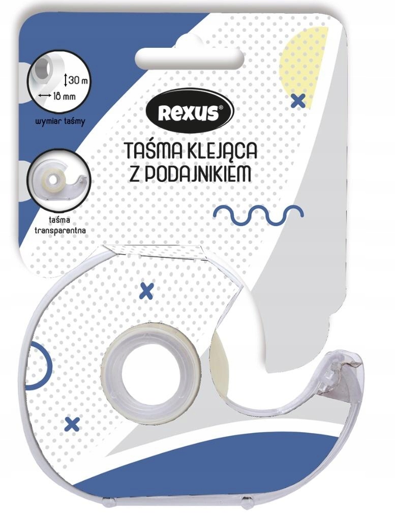 

Taśma Klejąca Transparentna Z Podajnikiem