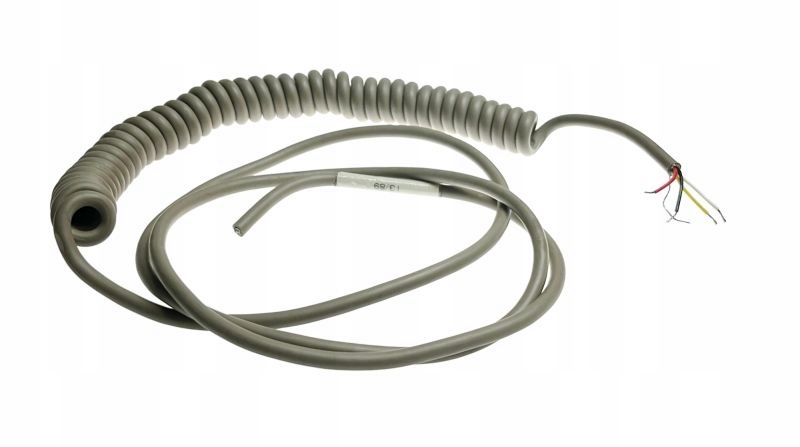 

Przewód spiralny 4x0.35 ekranowany odcinek ~4.5m