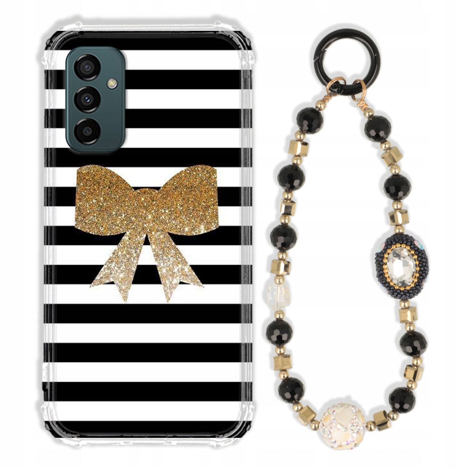 Pouzdro Pro Samsung M23 5G Antishock Zirkony Černo Zlaté Odolné| Silné