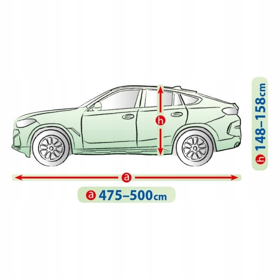 Autoplachta Mobile Garage Suv Coupe XL