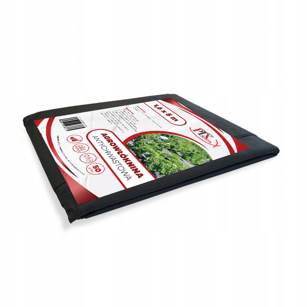 

Agrowłóknina czarna 1,6x 5m 17gr/m2 Plx