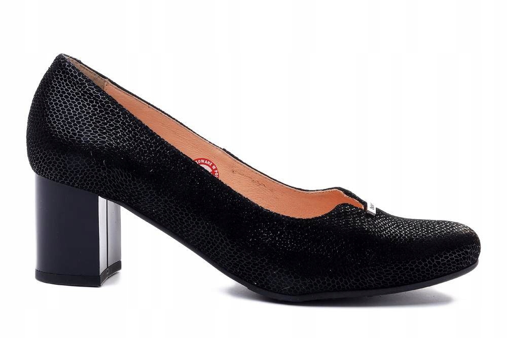 Boty Arka 6192(0769) 36 Černá Semiš