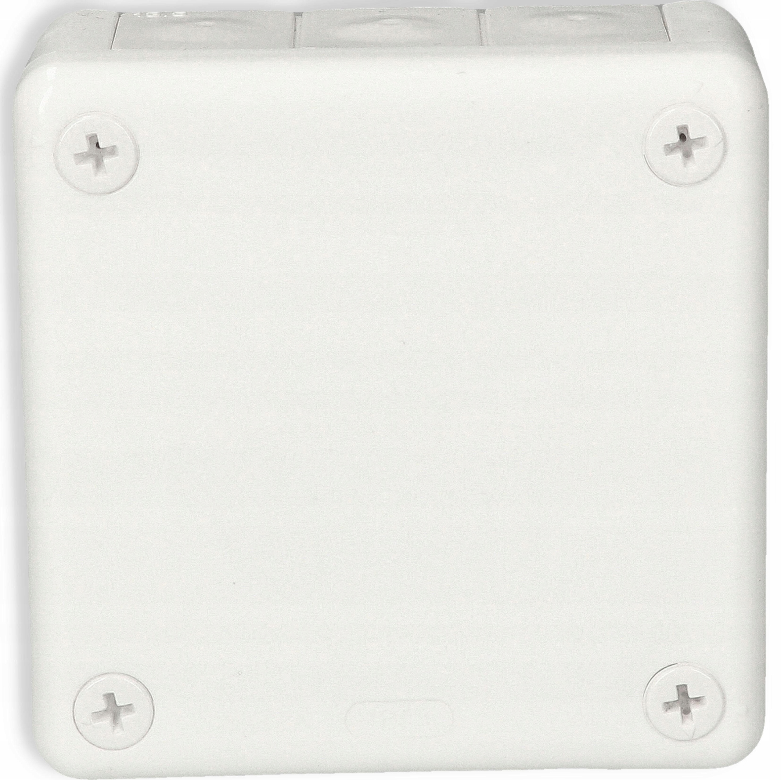 

Puszka biała nt 98x98x42 z gumami 041-01 ViPlast