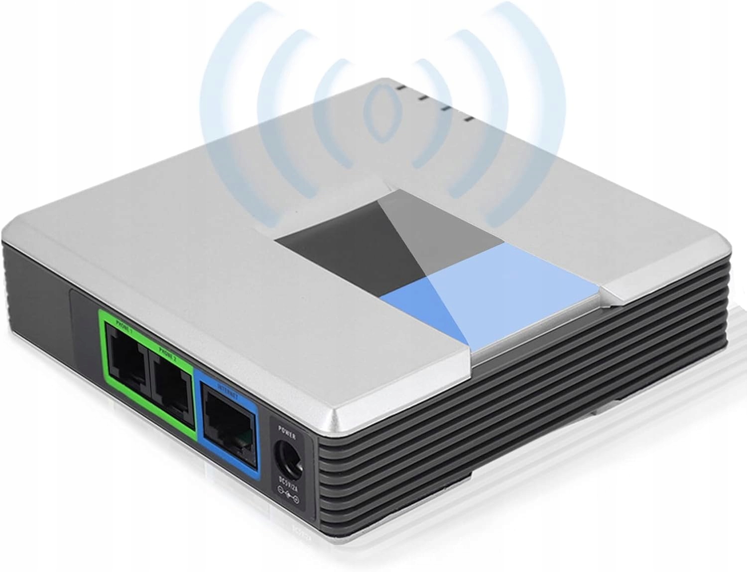 PAP2T-NA Porty PAP2T Brána Adaptér 2 Voip 2-PORTOVÝ Adaptér 100-240 V