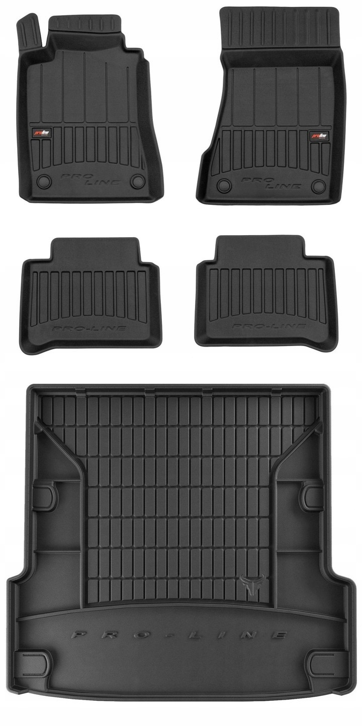 Set 3D gumové rohože Mercedes E S211 Kombi 2002-2009
