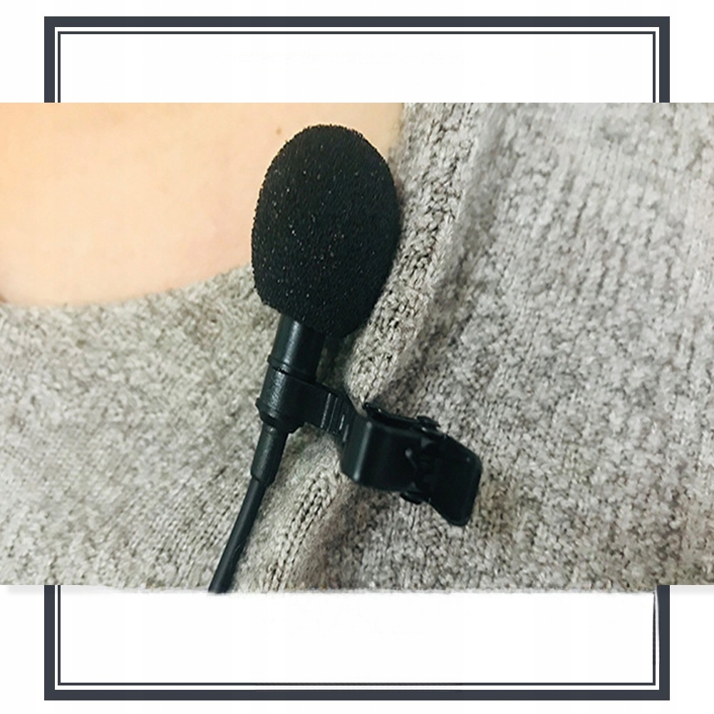 UCHWYT MIKROFONU W KLAPIE MIC CLIP KABEL Z KĄTAKIEM Model 44965437