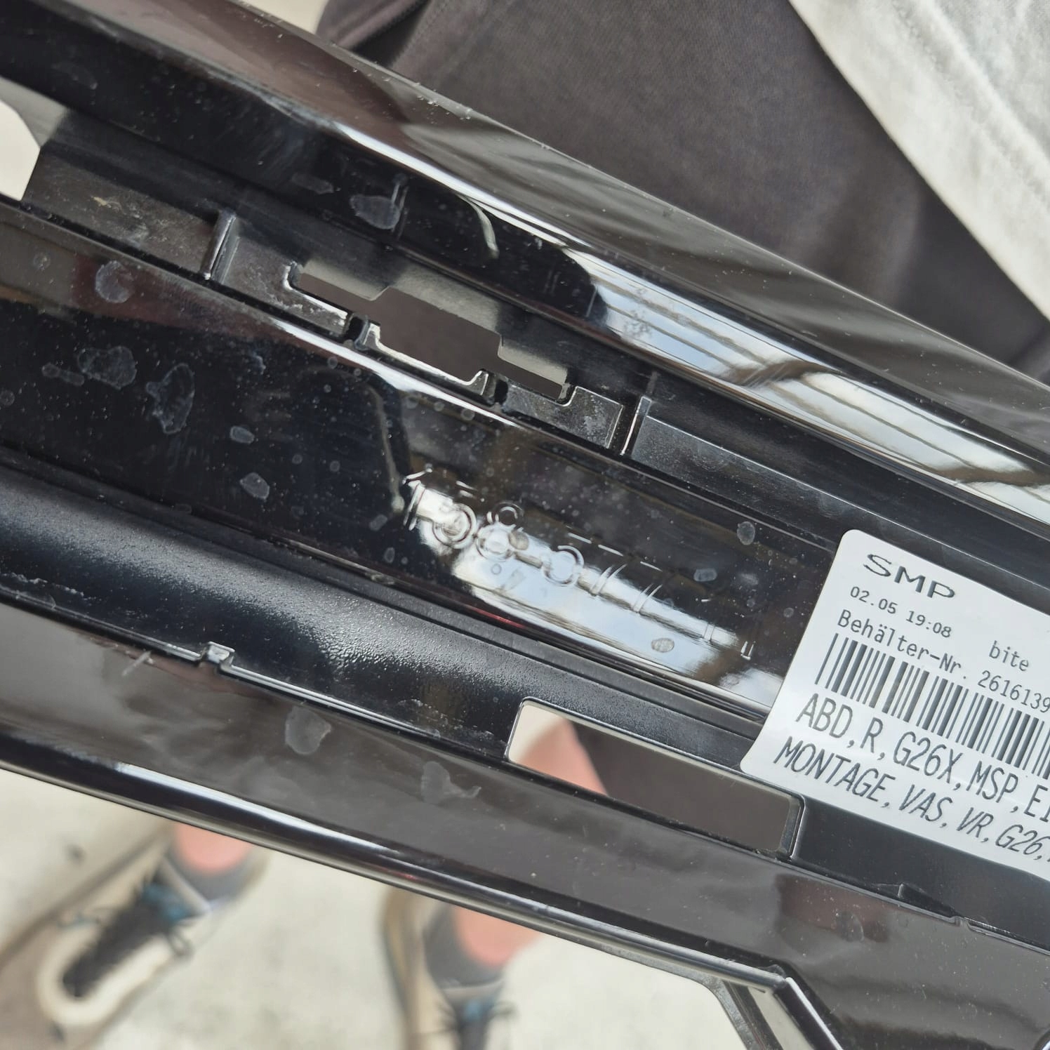 BMW 4 i4 G26 m-packet 21- moulding threshold right support 51778078580