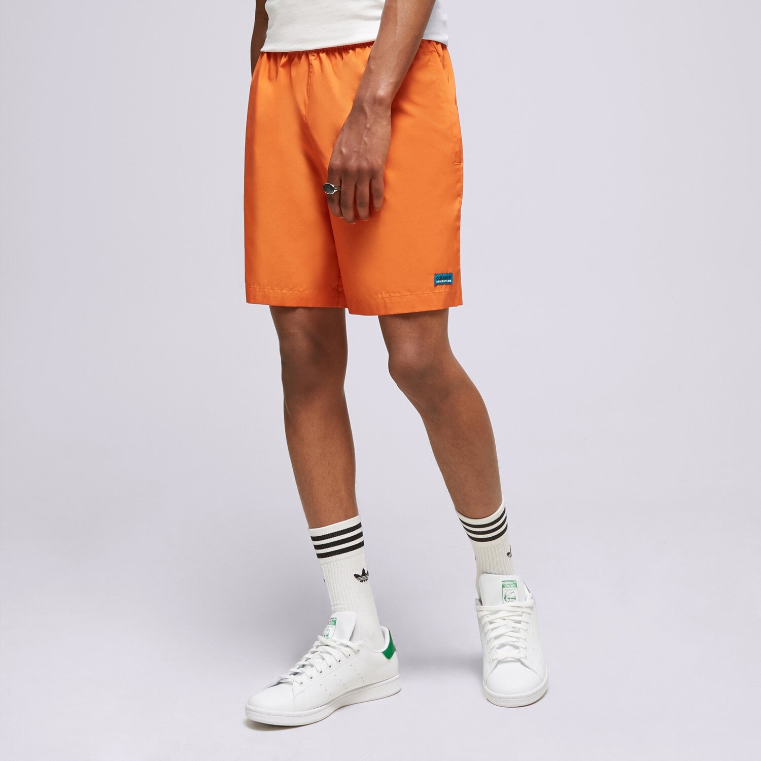 Adidas Oranžové Šortky Logo HR4259 (s)