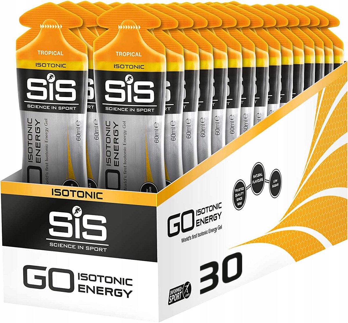 Sis Go Isotonic Gel Energetický Gel 30x60ml Tropický Exotický