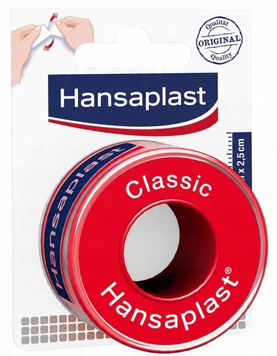 

Hansaplast, Classic Plaster 5m x 2.5cm