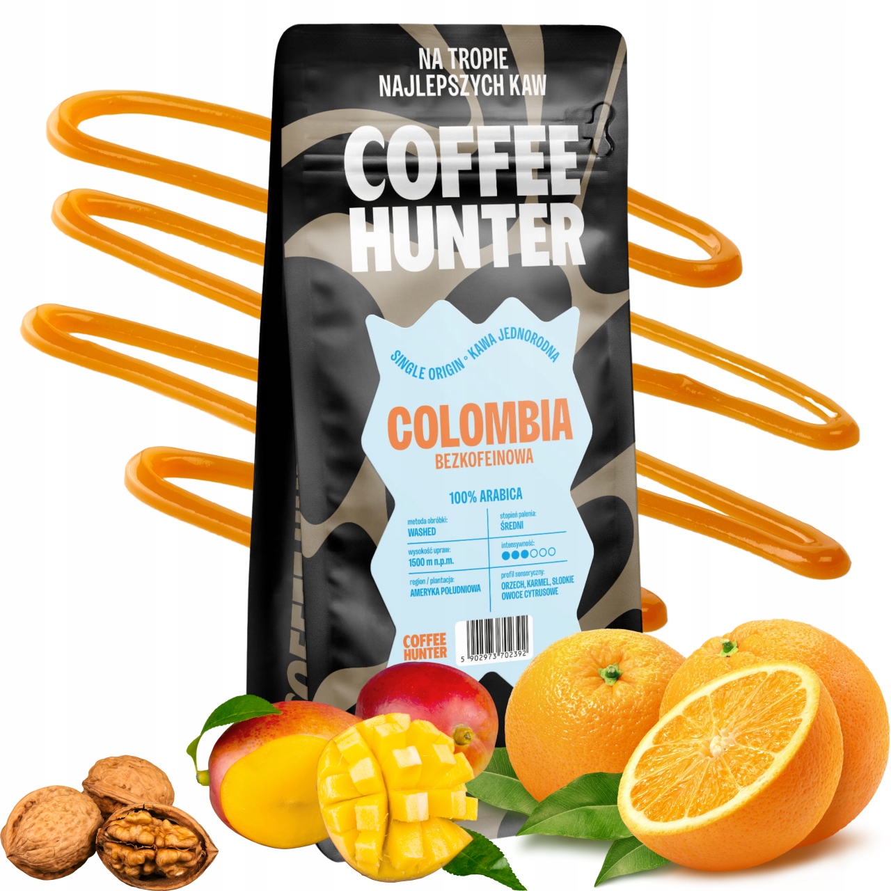Colombia bezkofeinowa 1000g Coffee Hunter