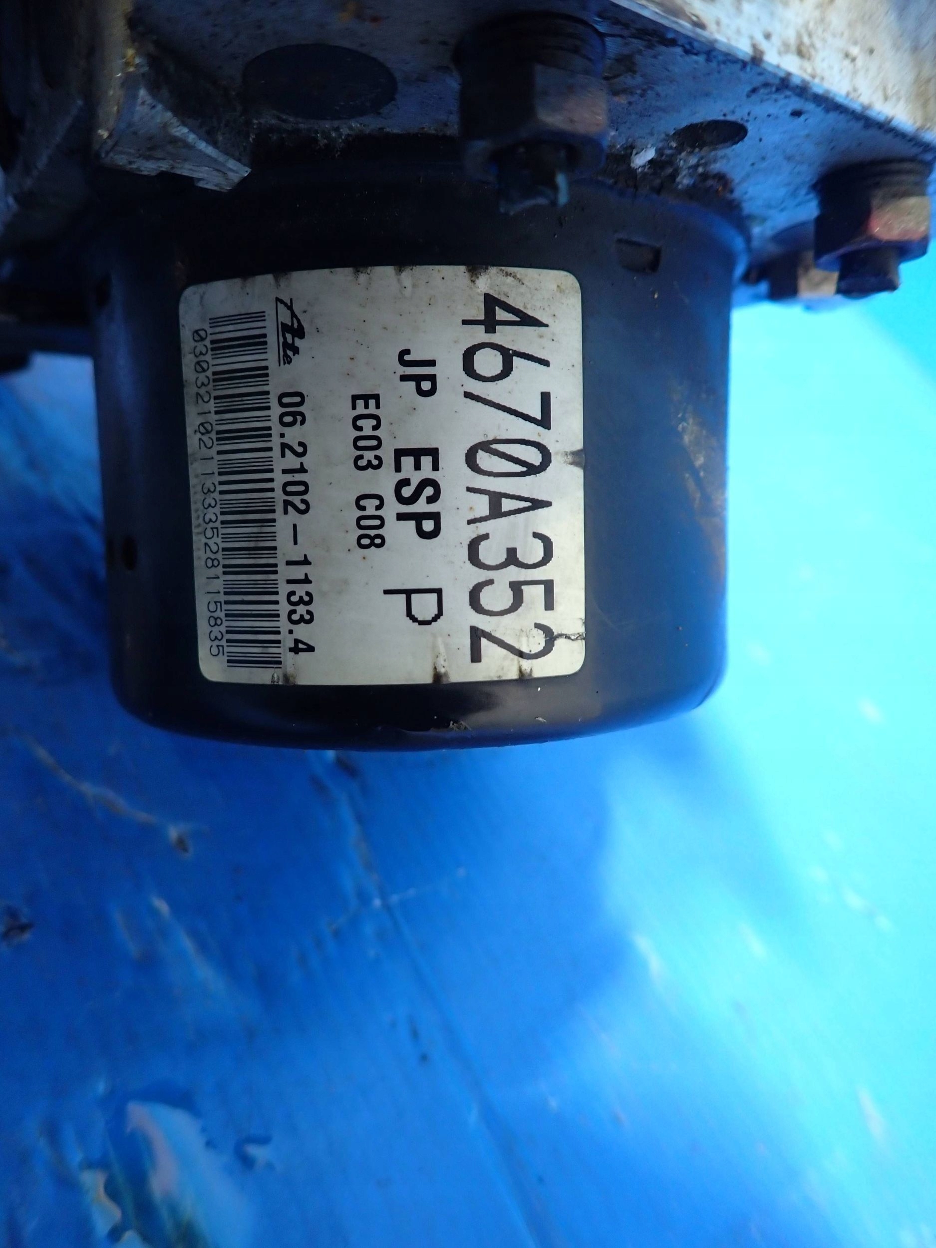 насос ABS 4670A352 mitsubishi LANCER 8 VIII 1.8 143 ЛС 00-08