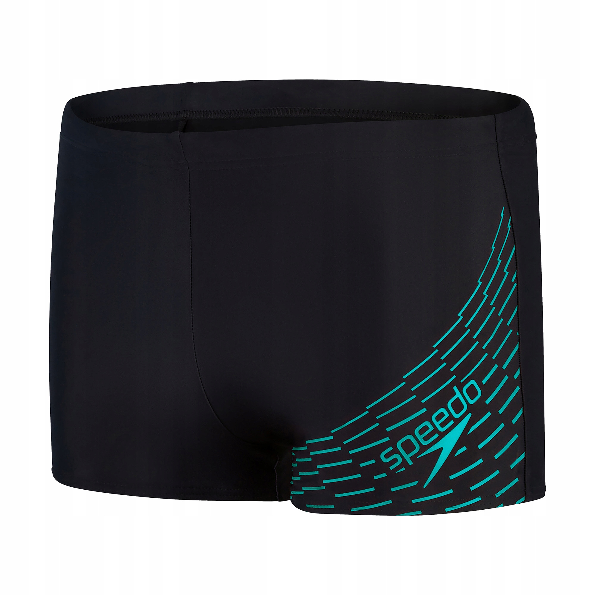 Bokserki kąpielowe męskie Speedo Medley Logo Aquashort navy/orange 30