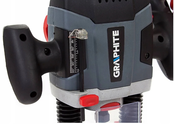 GRAPHITE FREZARKA GÓRNOWRZECIONOWA 6/8/12mm 1300W Marka Graphite