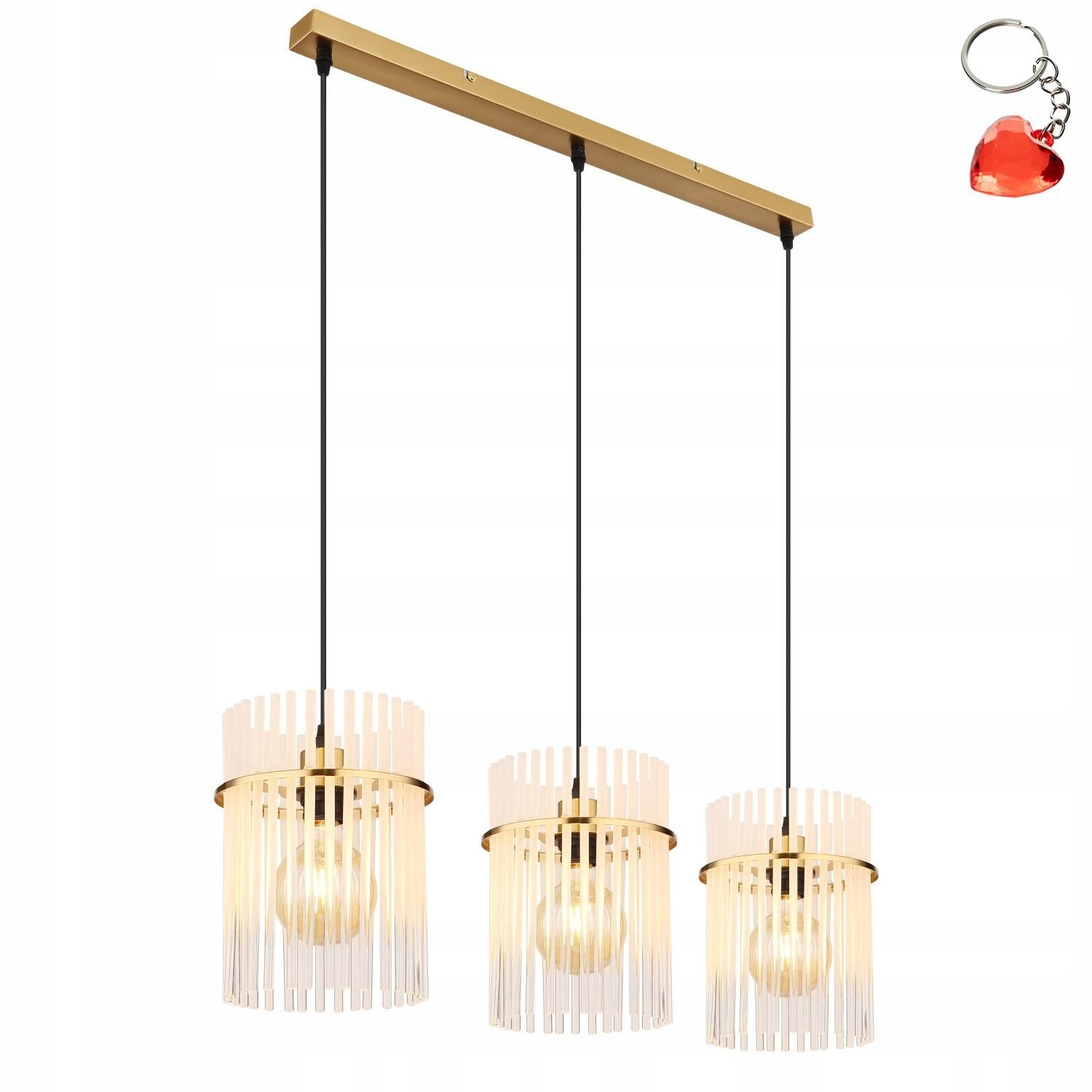 Lampa wisząca Gorley 15698-3HM Globo