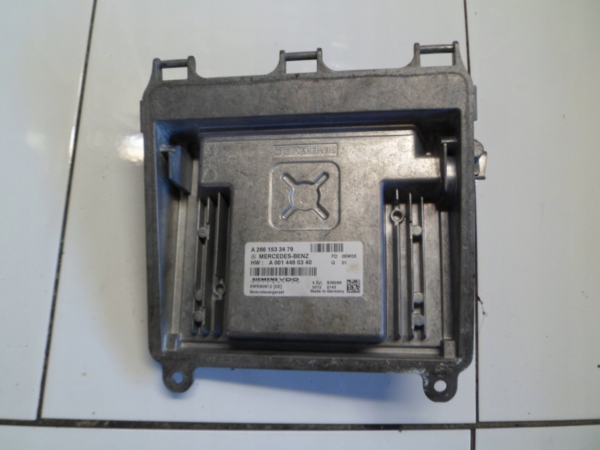 MERCEDES A W169 1.5 computer A2661533479