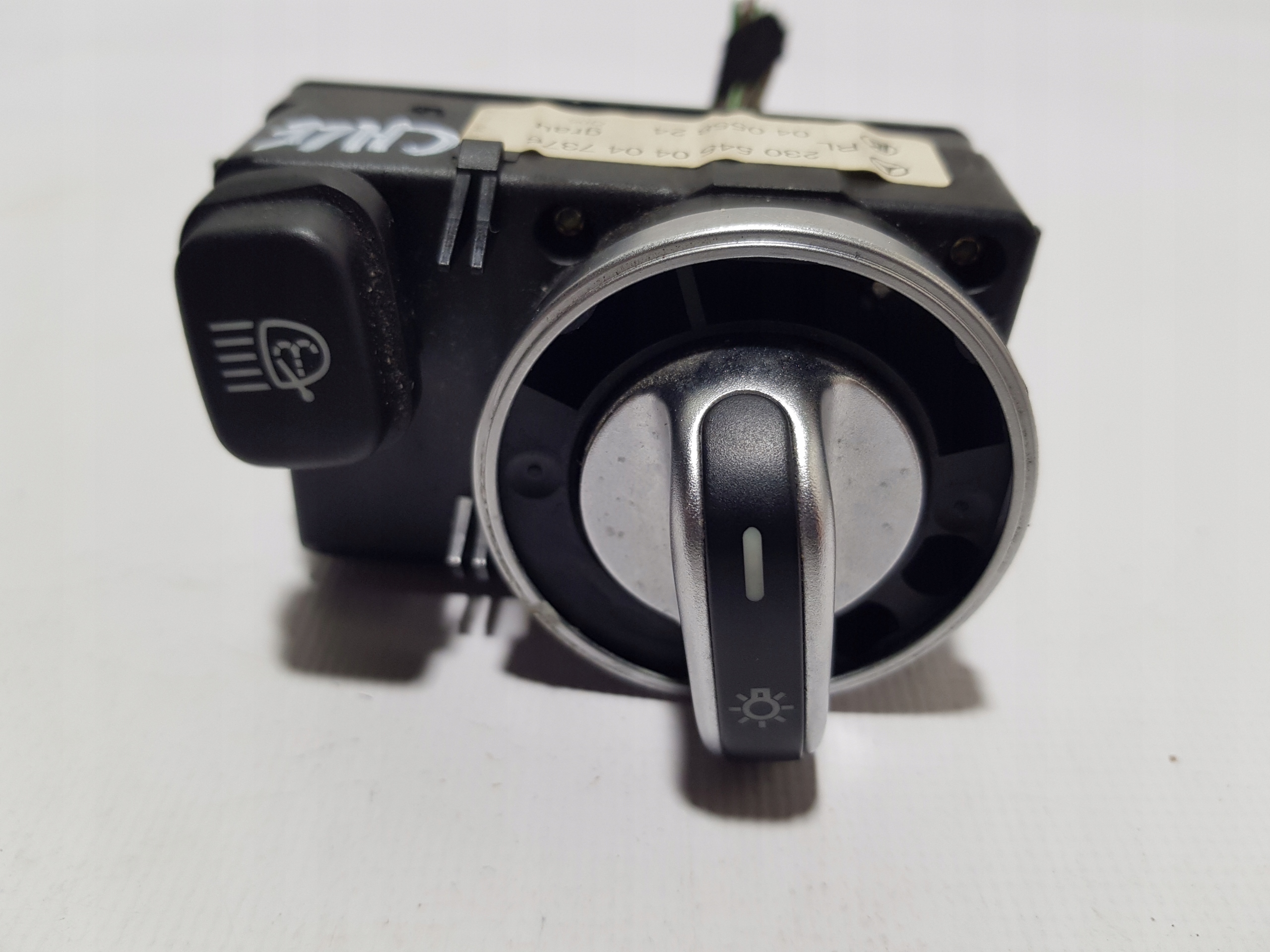 switch light switch MERCEDES SL R230 W230