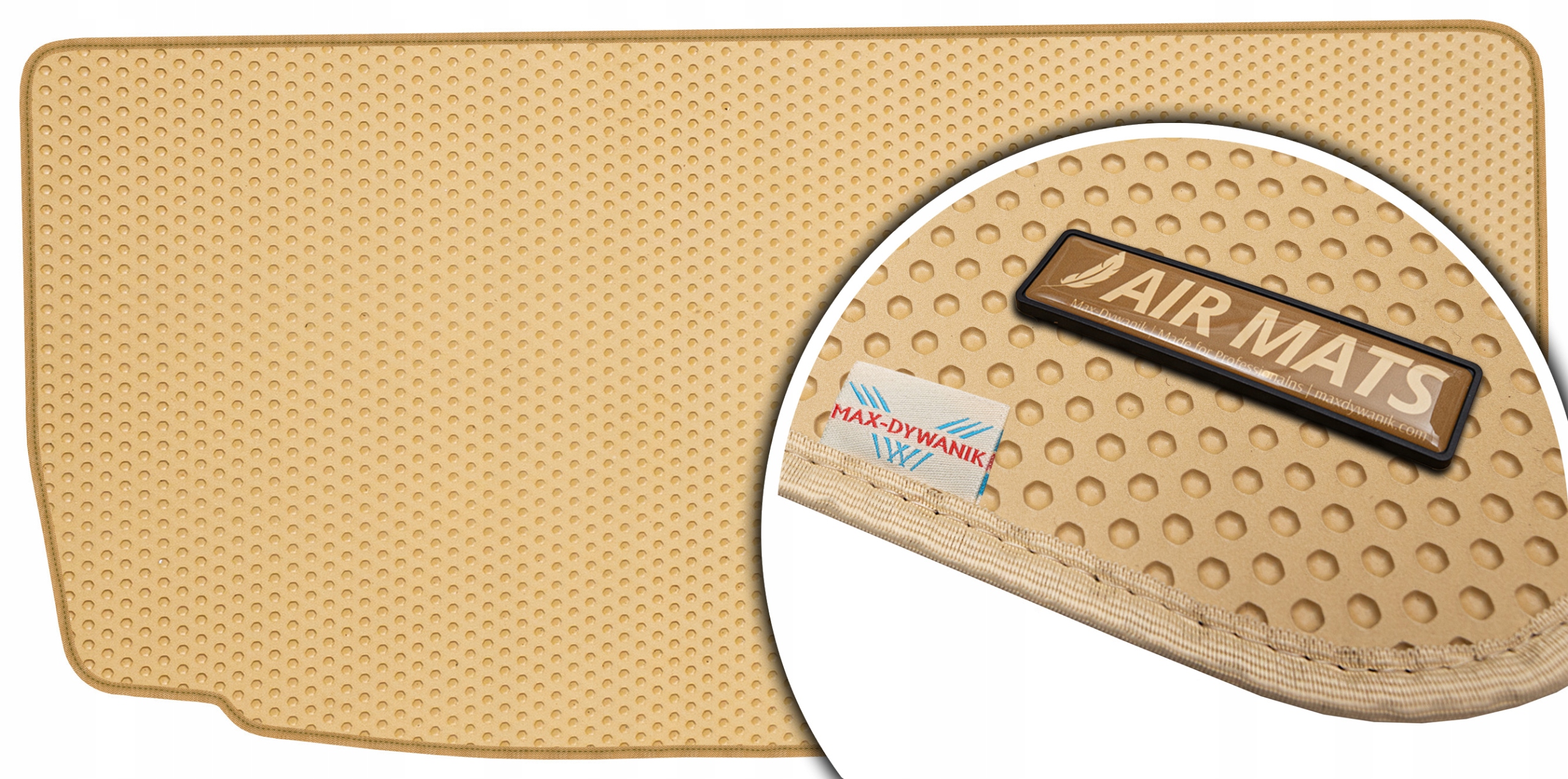 Citroen C2 Hatchback 2003-2009 Béžová rohož do kufru Eva Air Mats