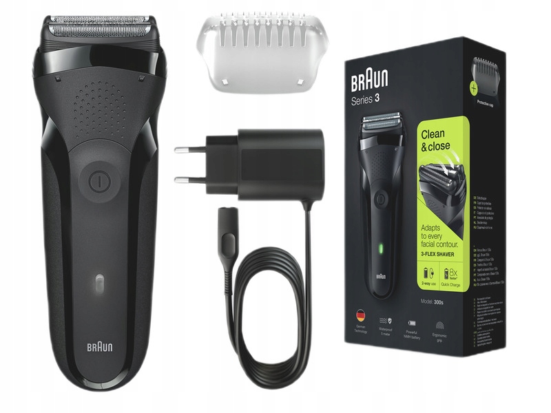 Golarka Braun Series 3 300S Czarny