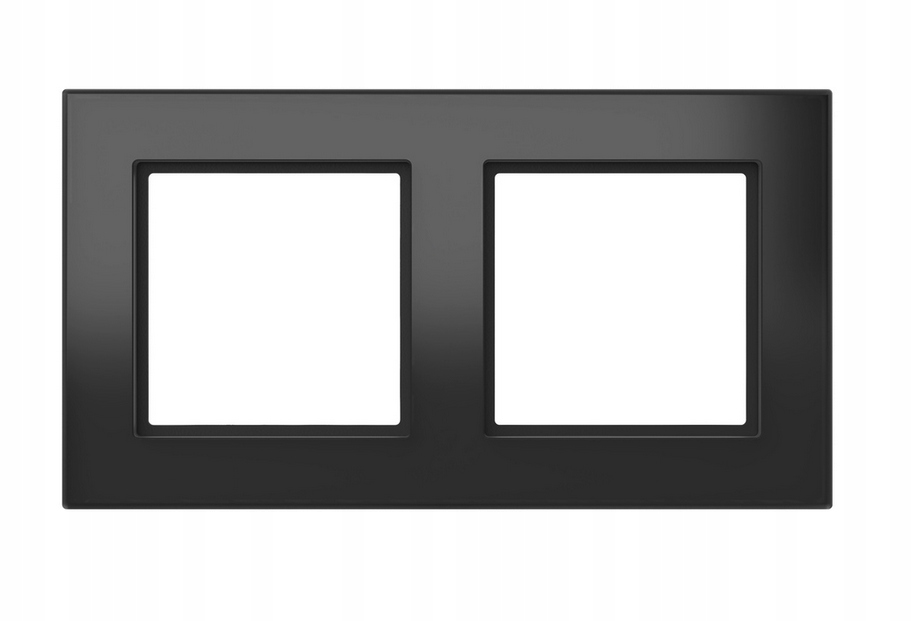 Homematic Ip Sklenený rámček 2násobný, čierny HmIP-GF2-A