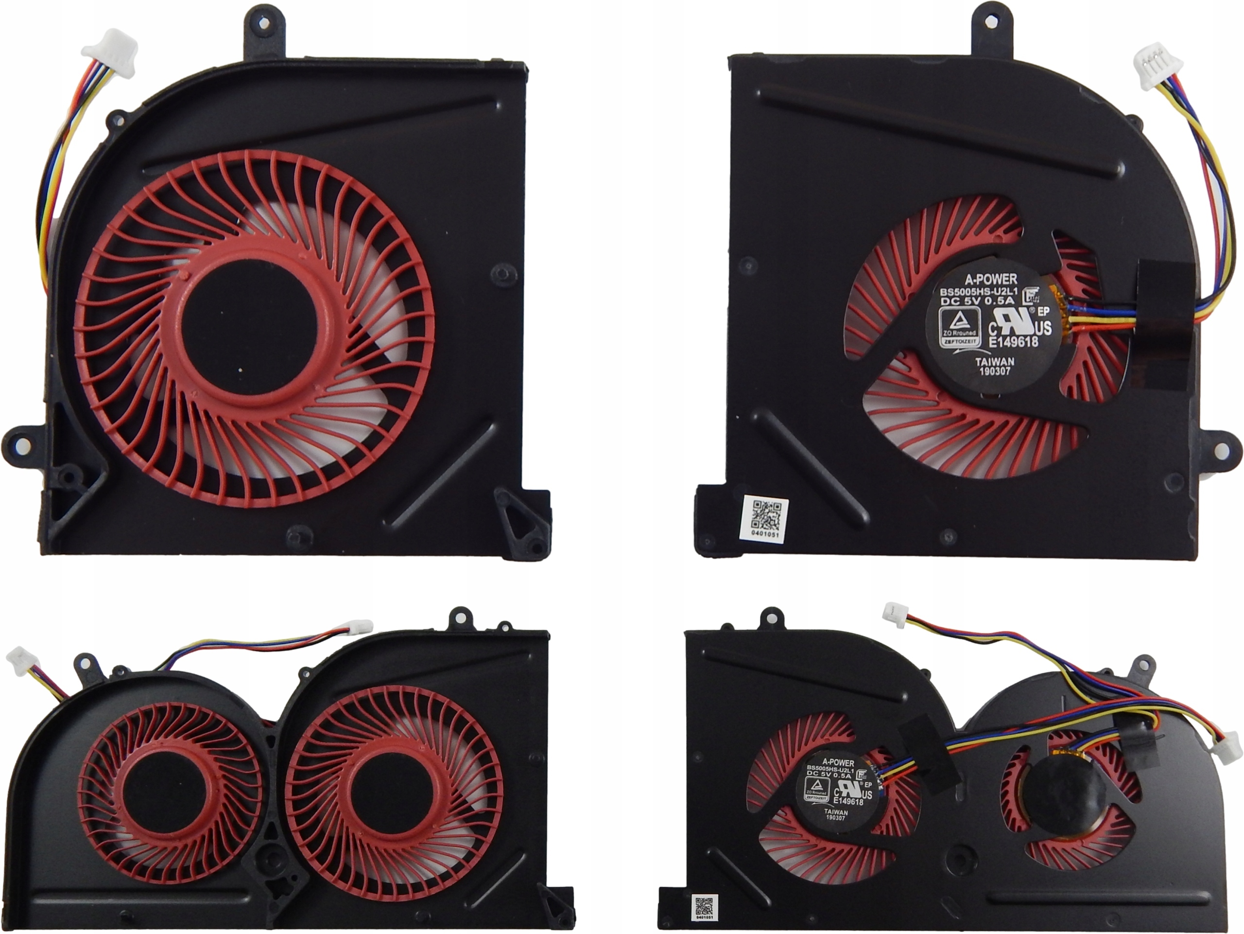 

Wentylator do Msi GS73VR Stealth Pro Cpu/gpu