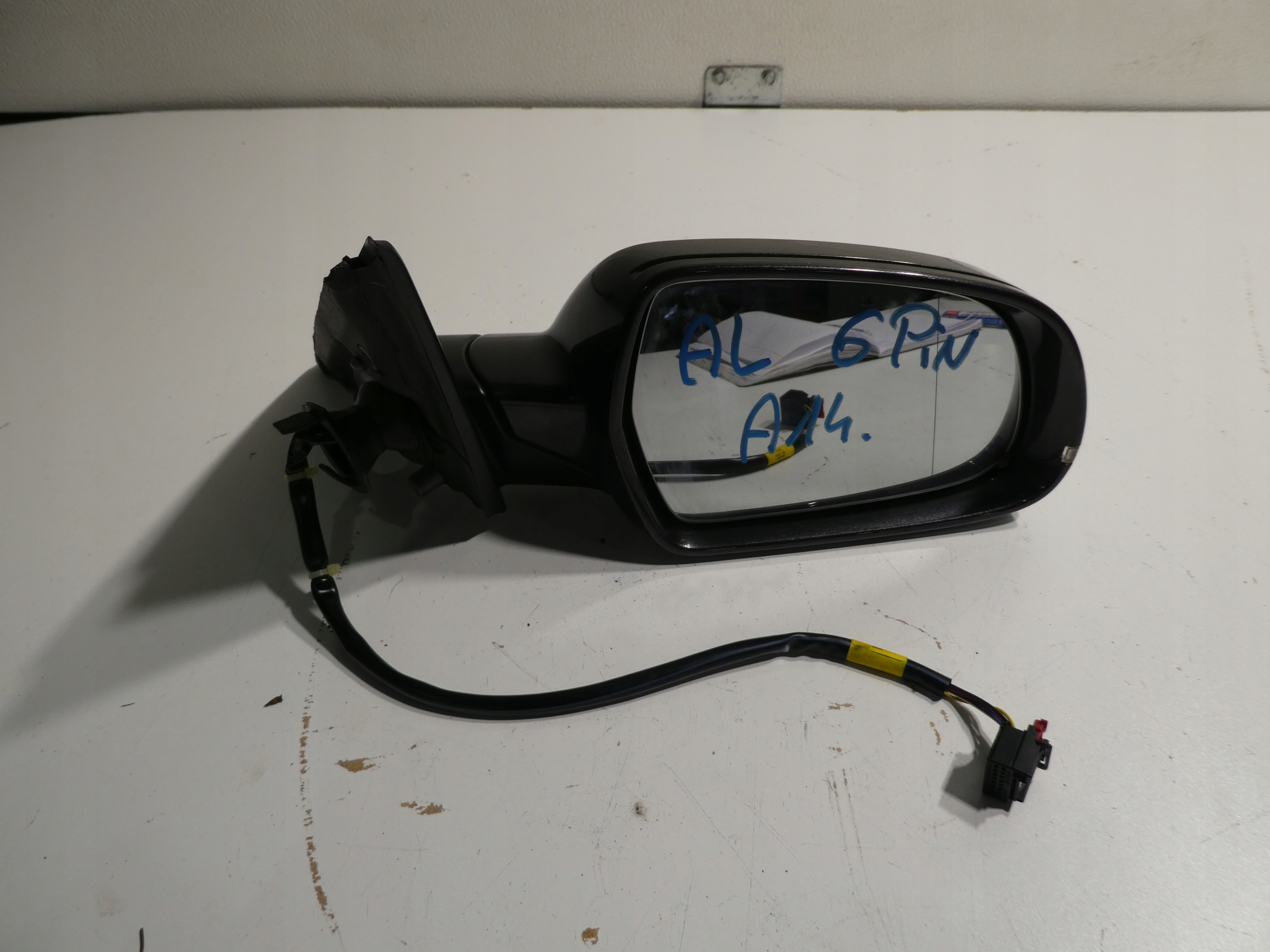 mirror exterior right AUDI A4 B8 6PIN