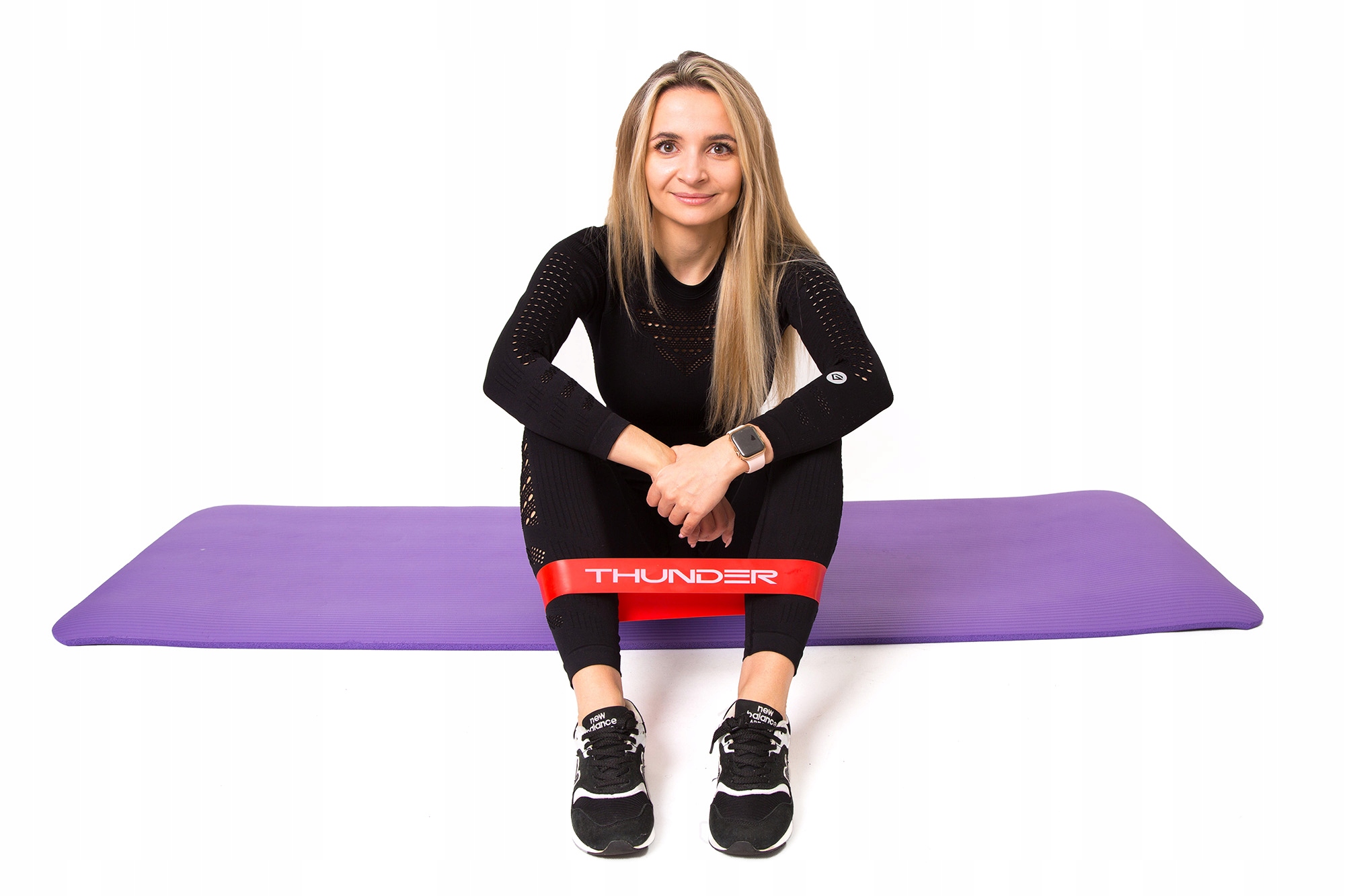 ZESTAW 5 GUM DO ĆWICZEŃ FITNESS MINI BAND TAŚMY Szerokość 50 mm