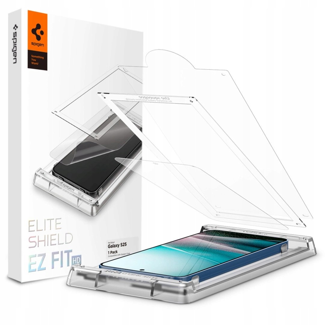 Folia hydrożelowa Spigen Elite Shield Ez Fit na Samsung Galaxy S25 przezr