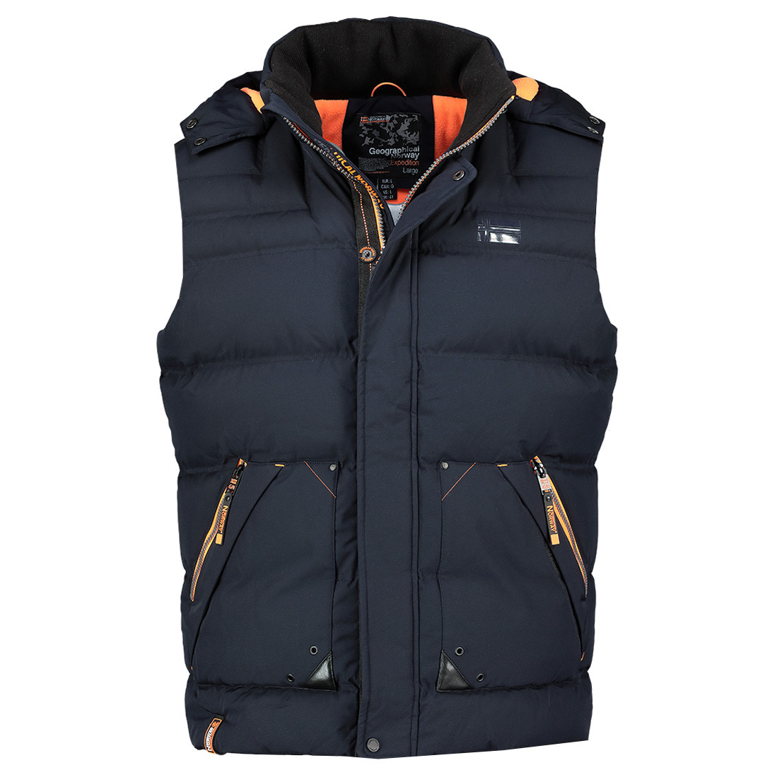 Geographical Norway vesta pánská Vadibere Men L tmavě modrá