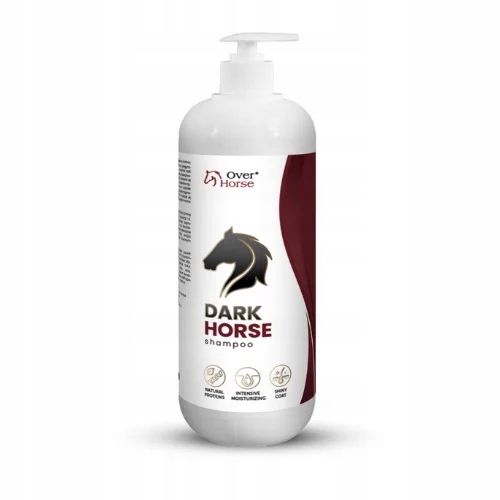 Szampon dla koni Over Horse DarkHorse do ciemnej sierści 1000ml