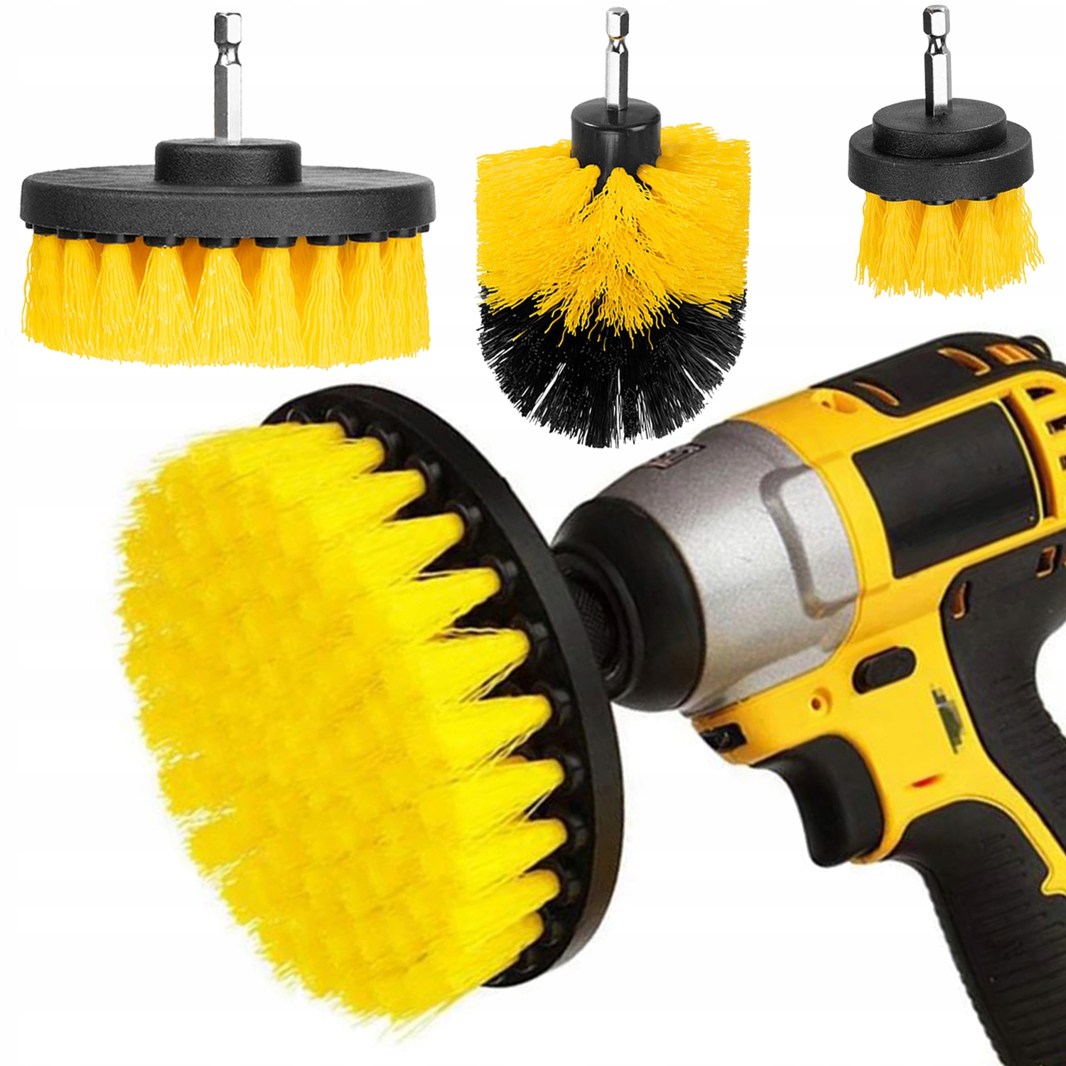 

Szczotki Na Wiertarkę Wkrętarkę Sprzątające Zestaw