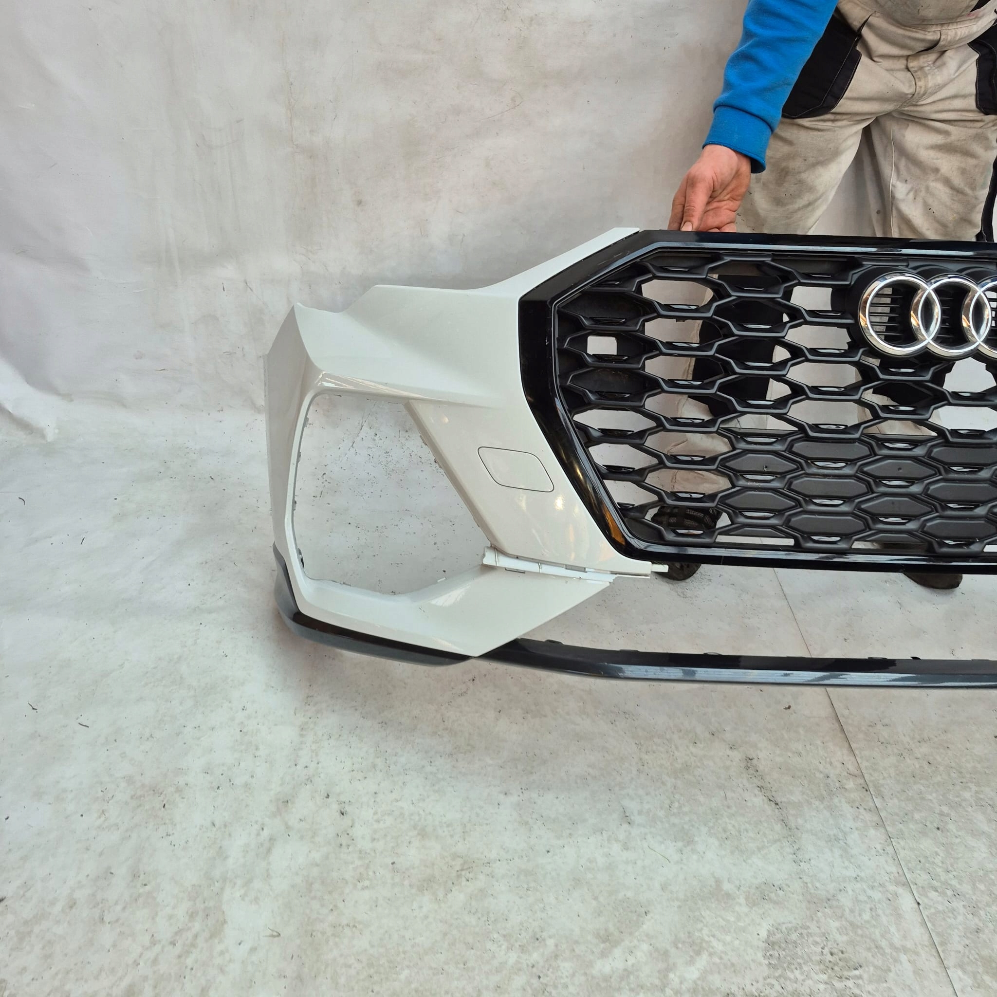 AUDI Q3 S-LINE 83A 18- bumper front front 83A807438D without DZIUR