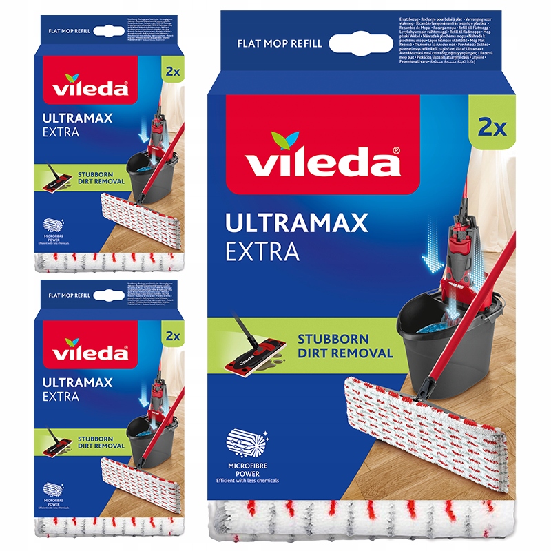 Wkład do mopa Vileda Ultramax Ultramat Turbo 3x2 szt
