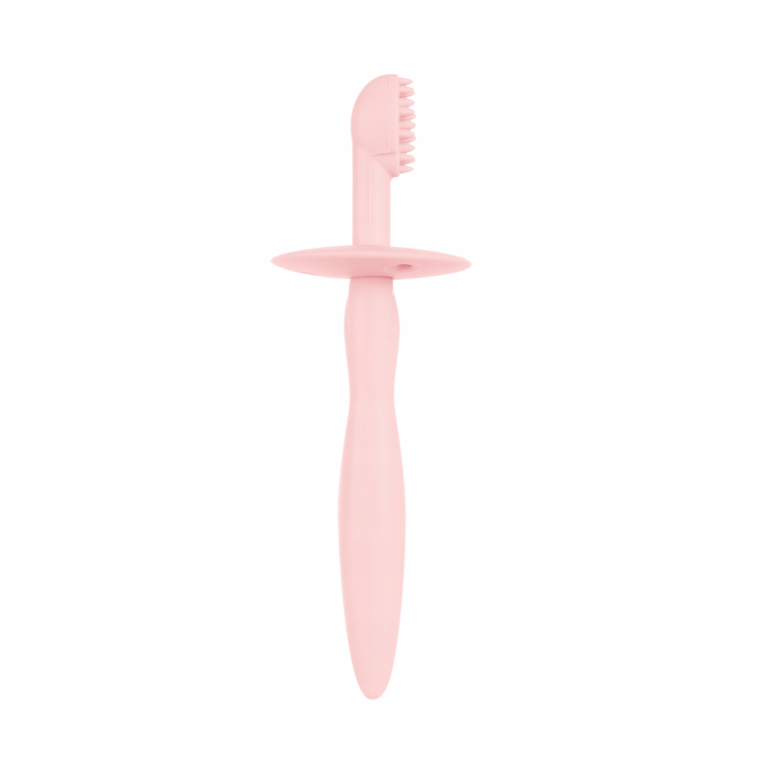 CANPOL SZCZOTECZKA GRYZAK Z OGRANICZNIKIEM SILIKON Kolor dominujący różowy