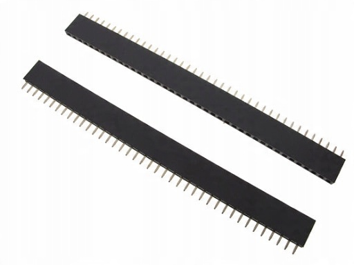 

Listwa goldpin żeńska 2.54mm 1x40 pin 2 szt.