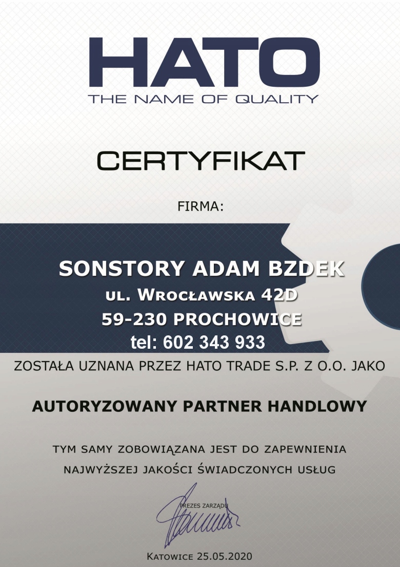 Napęd HATO 200 Elektronika PŁYTA CENTRALA KOMPLET Marka Hato