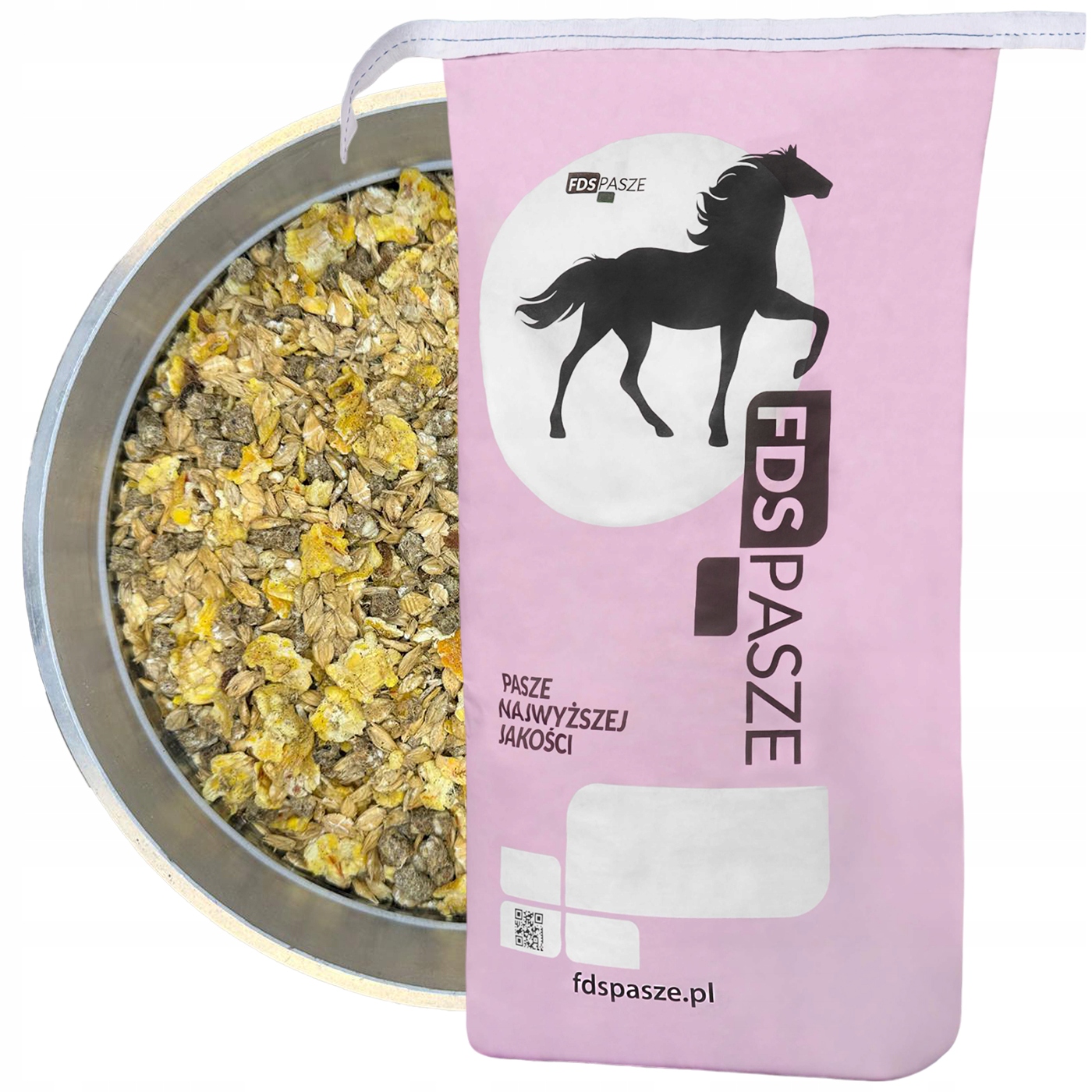 Pasza dla Koni i Kuców Musli zastępująca owies Fds Muesli Basic 20kg