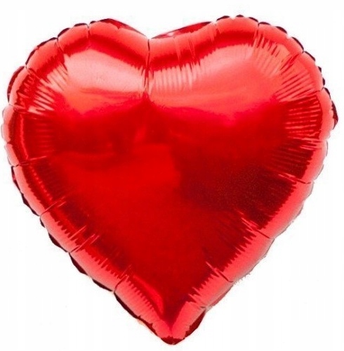 

Czerwone serce 45cm Romantyczna dekoracja balon