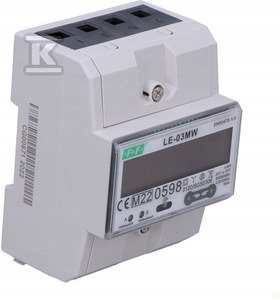 LE-03MW Elektroměr 3F 2-KIER.MODBUS