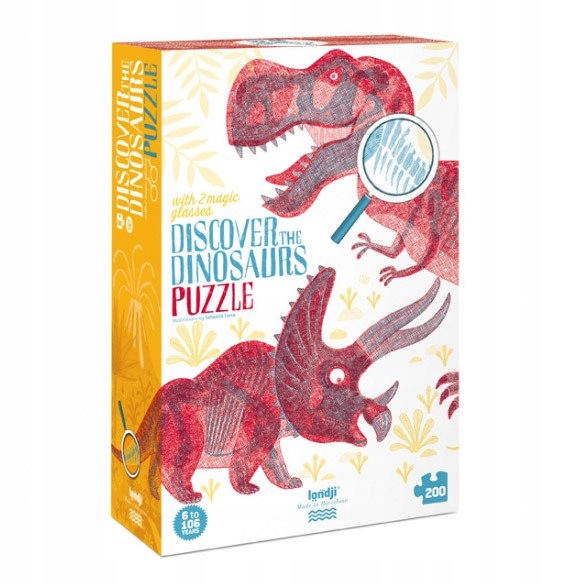 

AB20 Odkryj świat dinozaurów Londji 200el. Puzzle