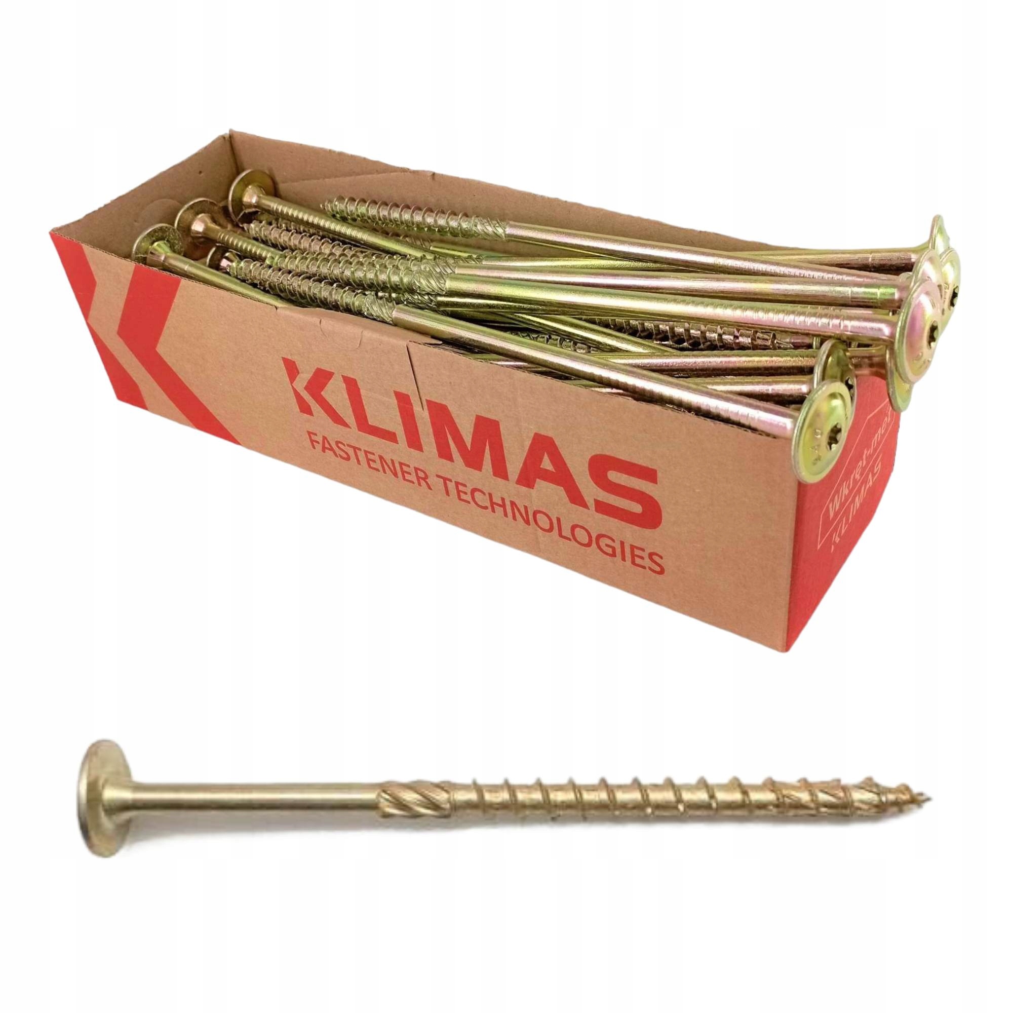 

Wkręty ciesielskie talerzowe 6x50 Torx 100 sztuk