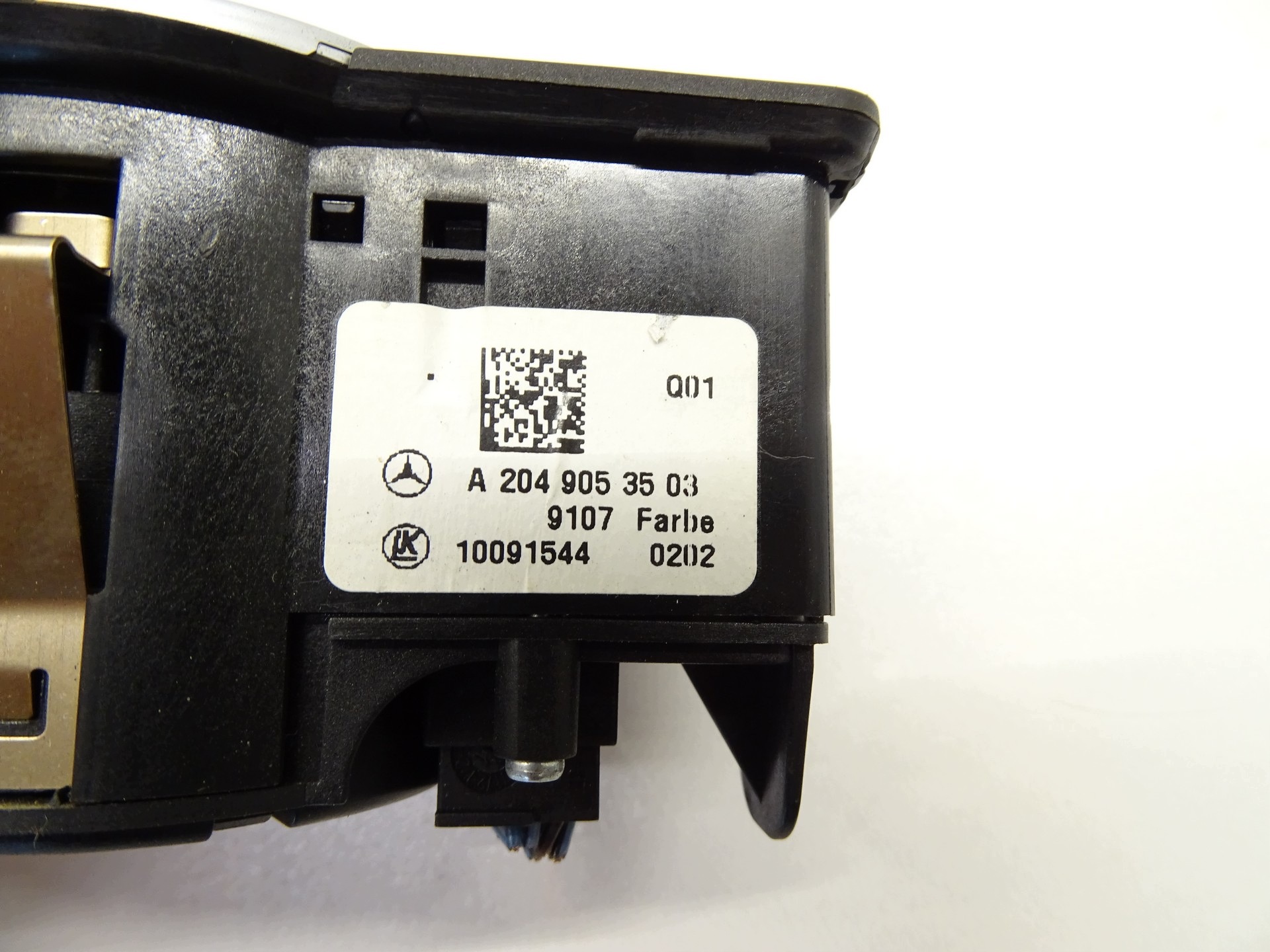 light switch MERCEDES W166 A2049053503