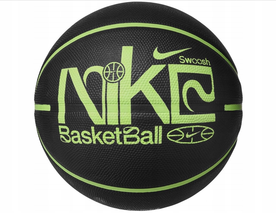 Nike Míč do koše Playground 8P Graphic Deflated zelený 7