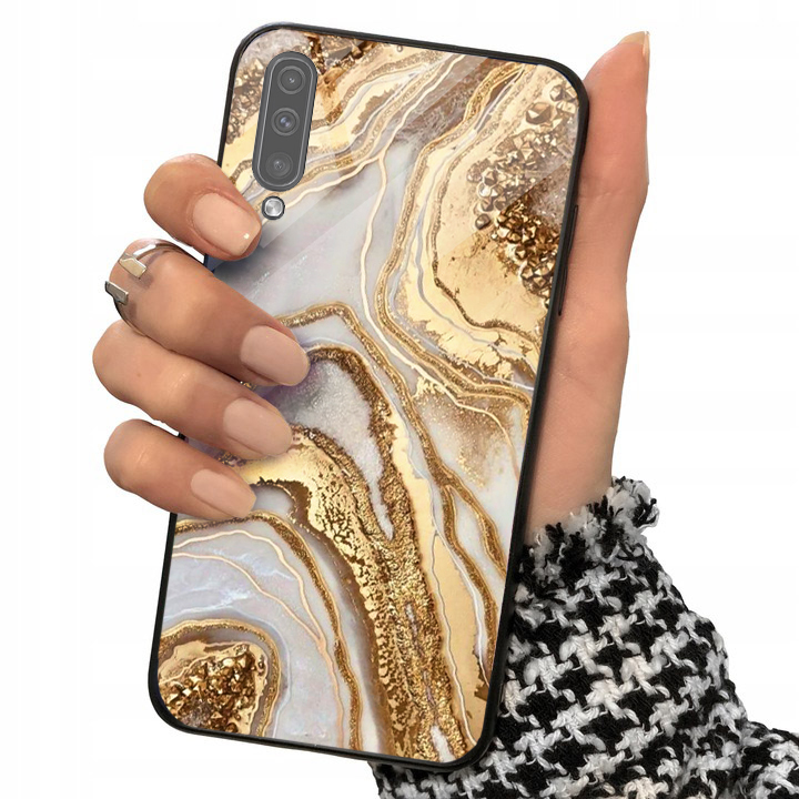 

Etui Glass Case do Samsung A50 wzory + Szkło