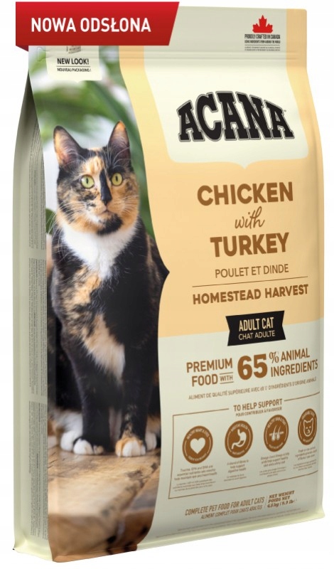 Acana Cat Adult Homestead Harvest Drób 4,5kg