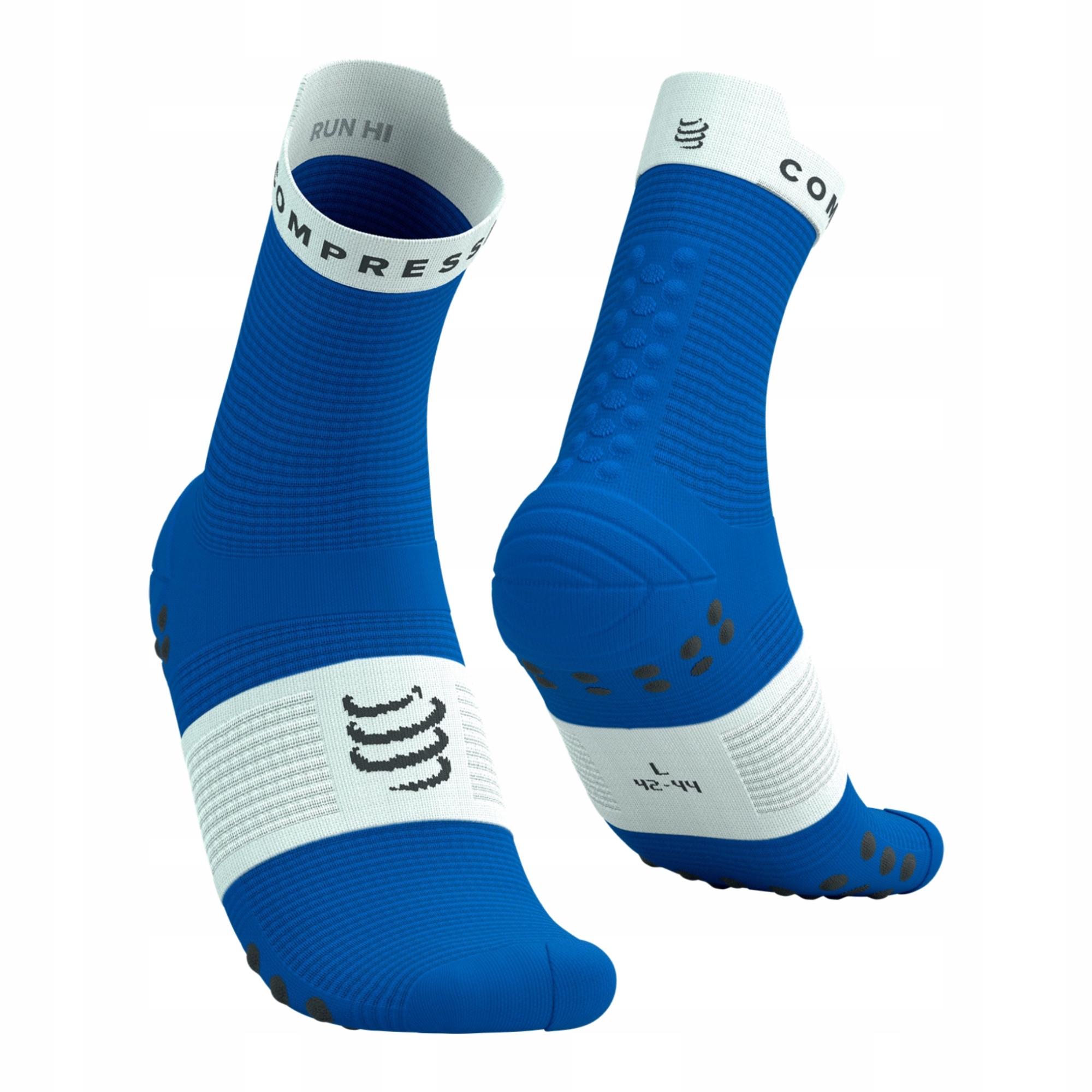 Skarpety do biegania Compressport Run High V4.0 Wysokie za kostkę T3