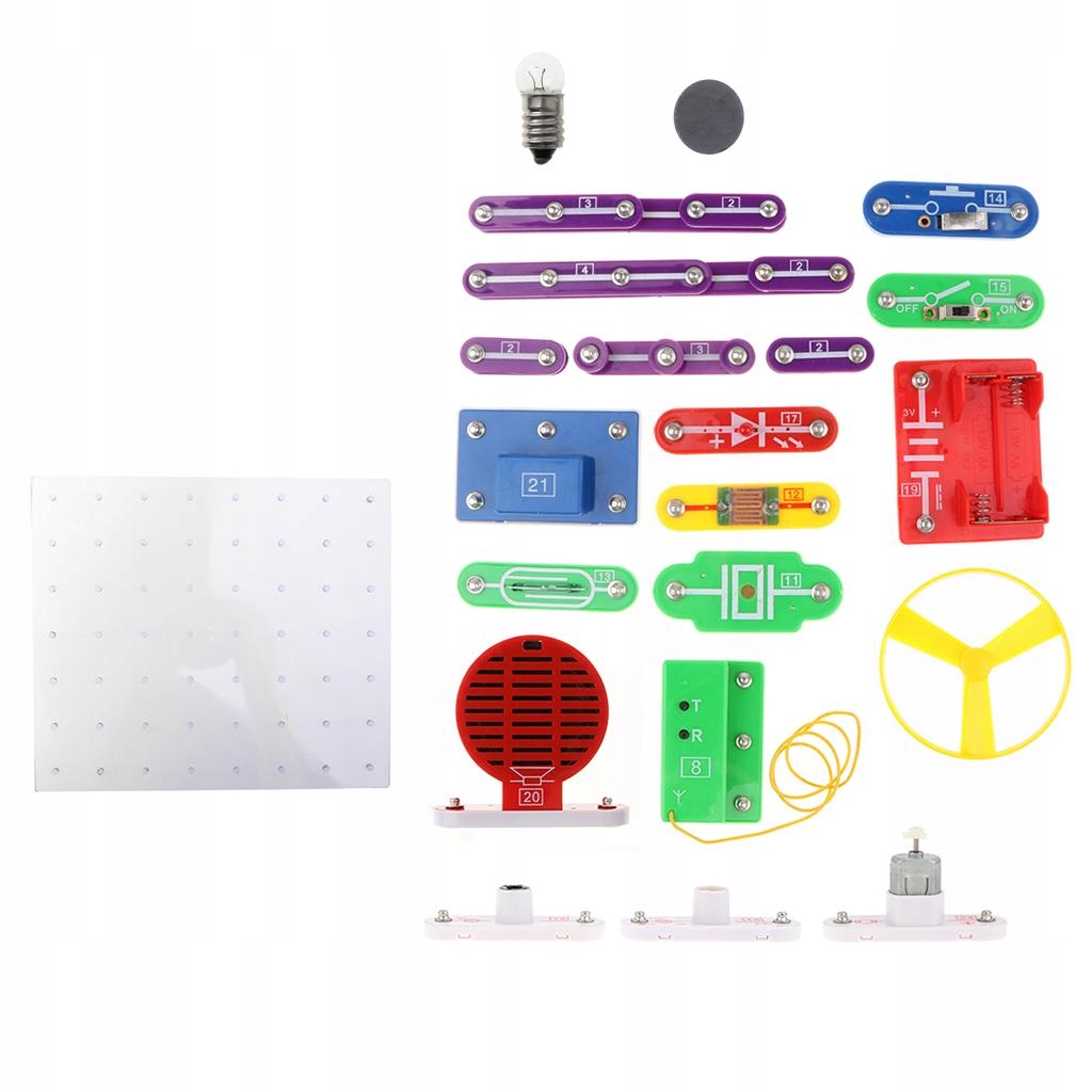Electronic Circuits DIY Blocks Kids Physics