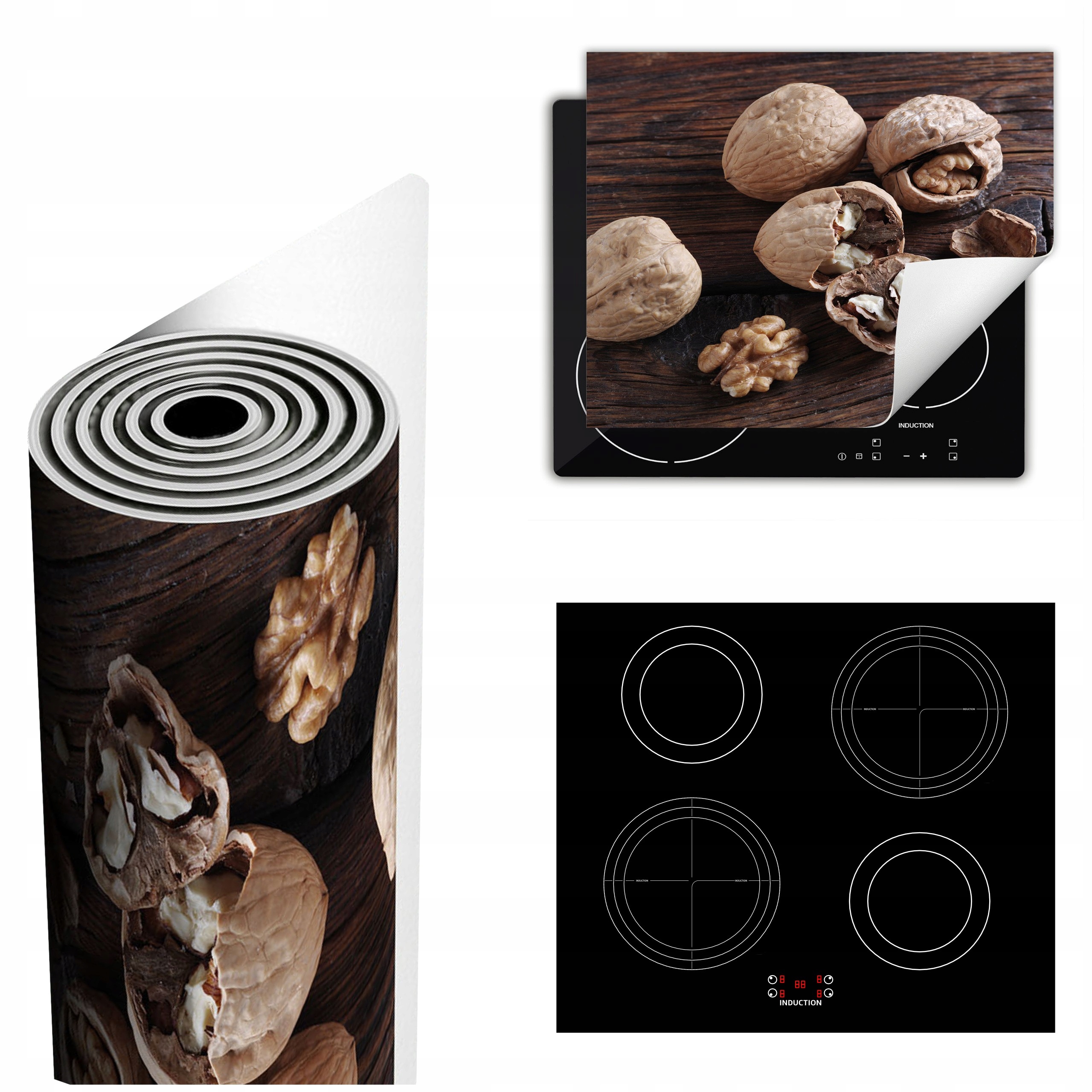 Ochranná Podložka Na Sporák Má Více Místa 60x52 ořechů