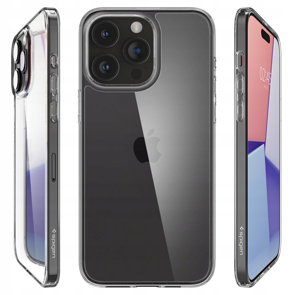 Spigen Airskin Hybrid Iphone 15 Pro Max Průhledný Kryt Pouzdro