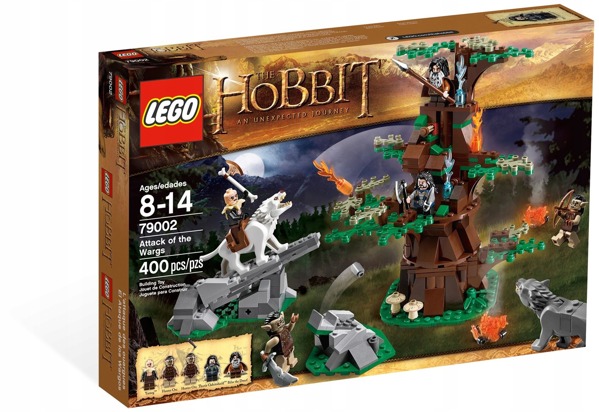 Lego Lord of the Rings Hobbit Atak Wargów 79002
